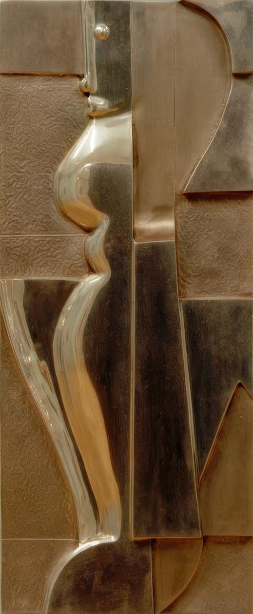 Abstrakt figur af Oskar Schlemmer