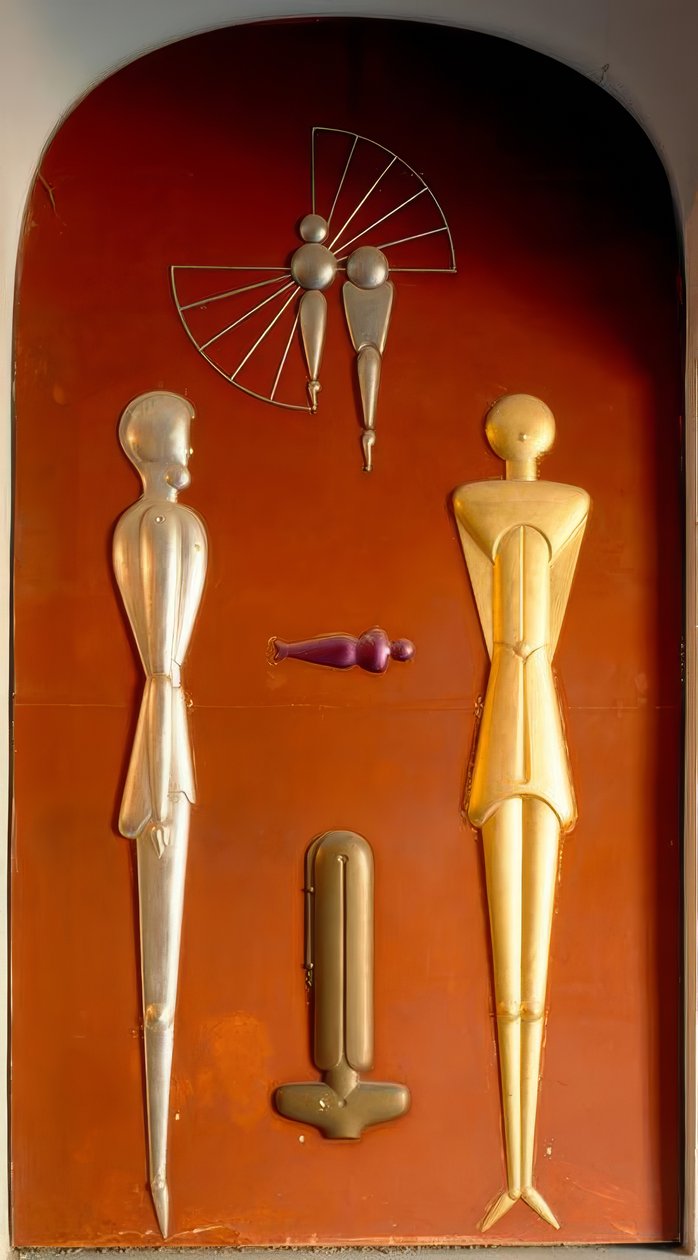 Van-de-Velde-Bau, relief af Oskar Schlemmer af Oskar Schlemmer