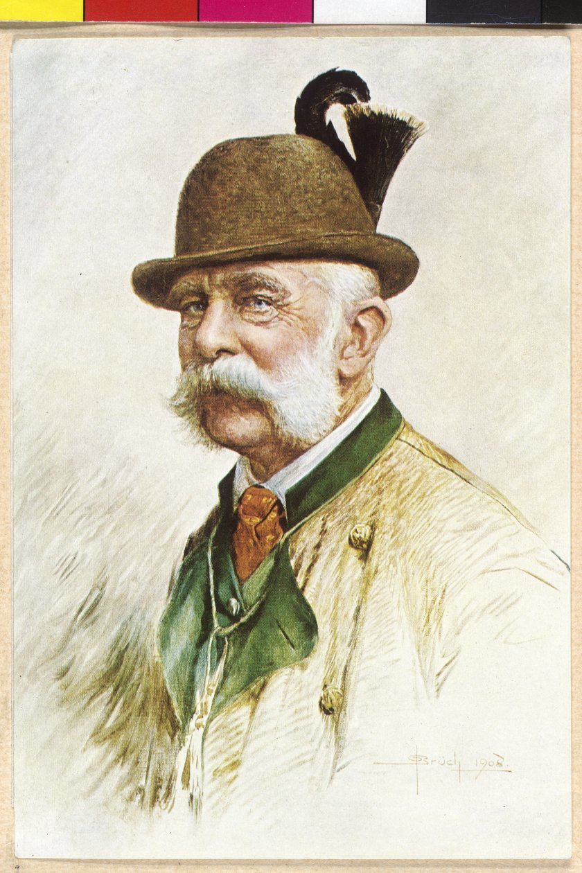 Kejser af Østrig Franz Joseph I af Oskar Bruch
