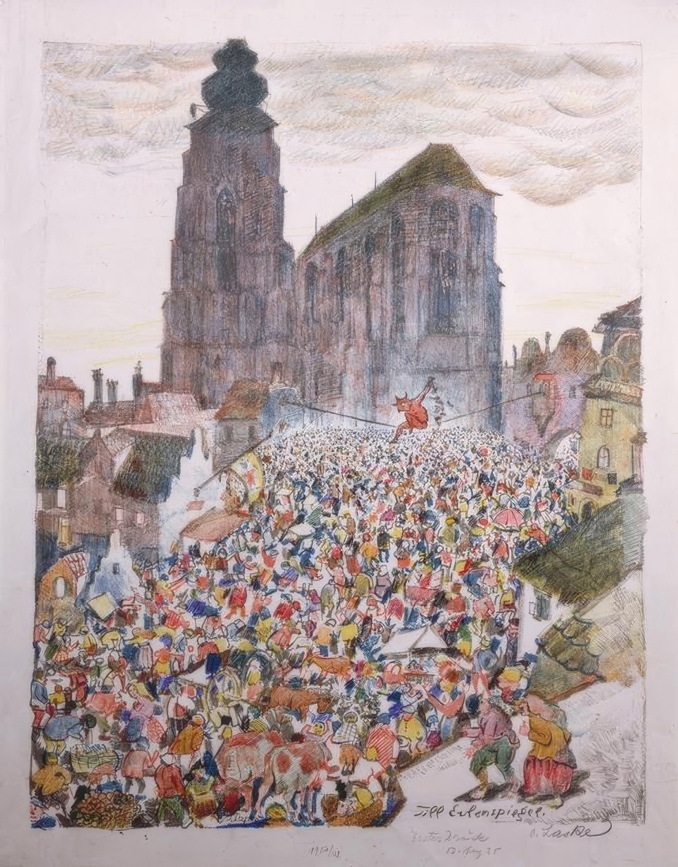 Eulenspiegel af Oskar Laske