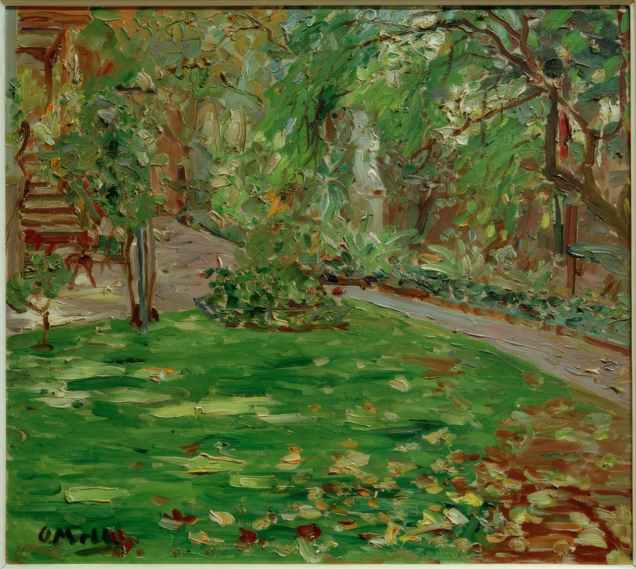 Jardin du Luxembourg I af Oskar Moll