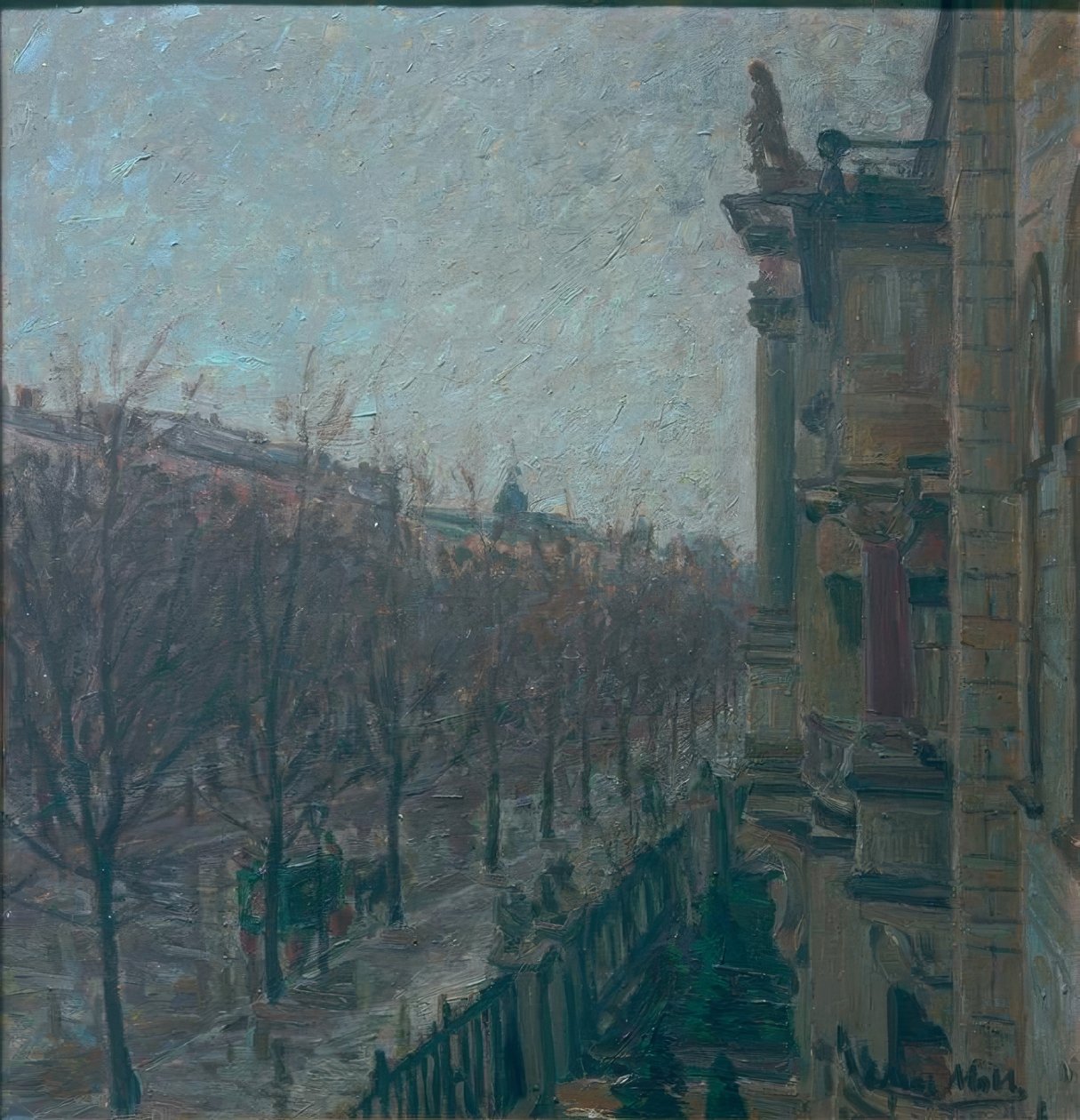 Kurfürstendamm af Oskar Moll