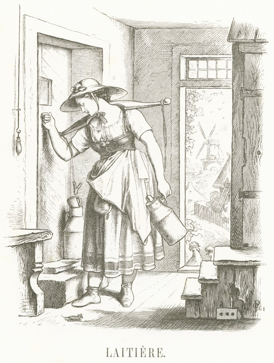 L: Mejeri af Oskar Pletsch