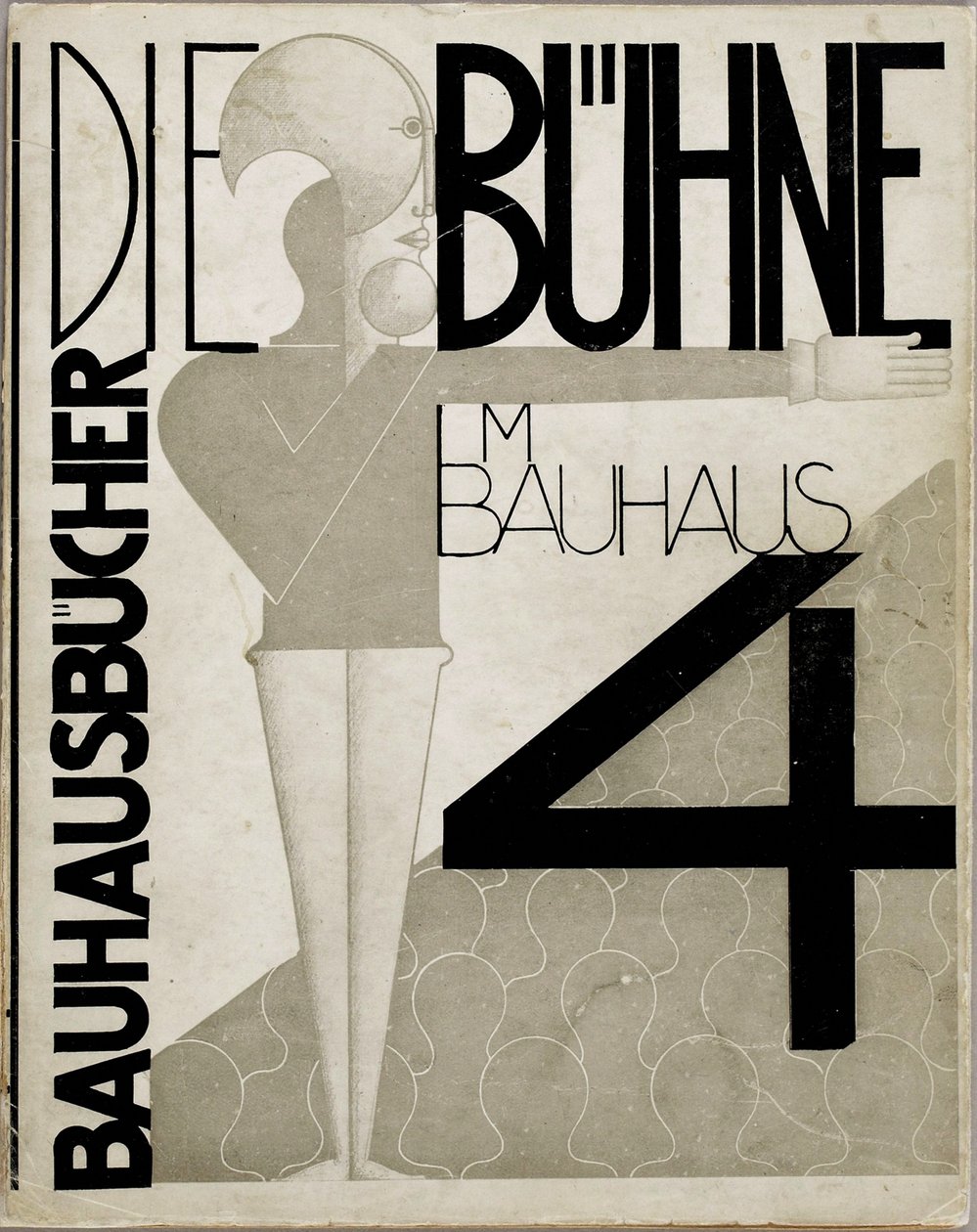 Coverdesign Scenen i Bauhaus Scenen i Bauhaus, 1925. af Oskar Schlemmer