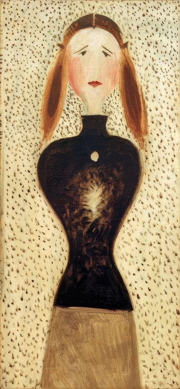 Figur forfra af Oskar Schlemmer