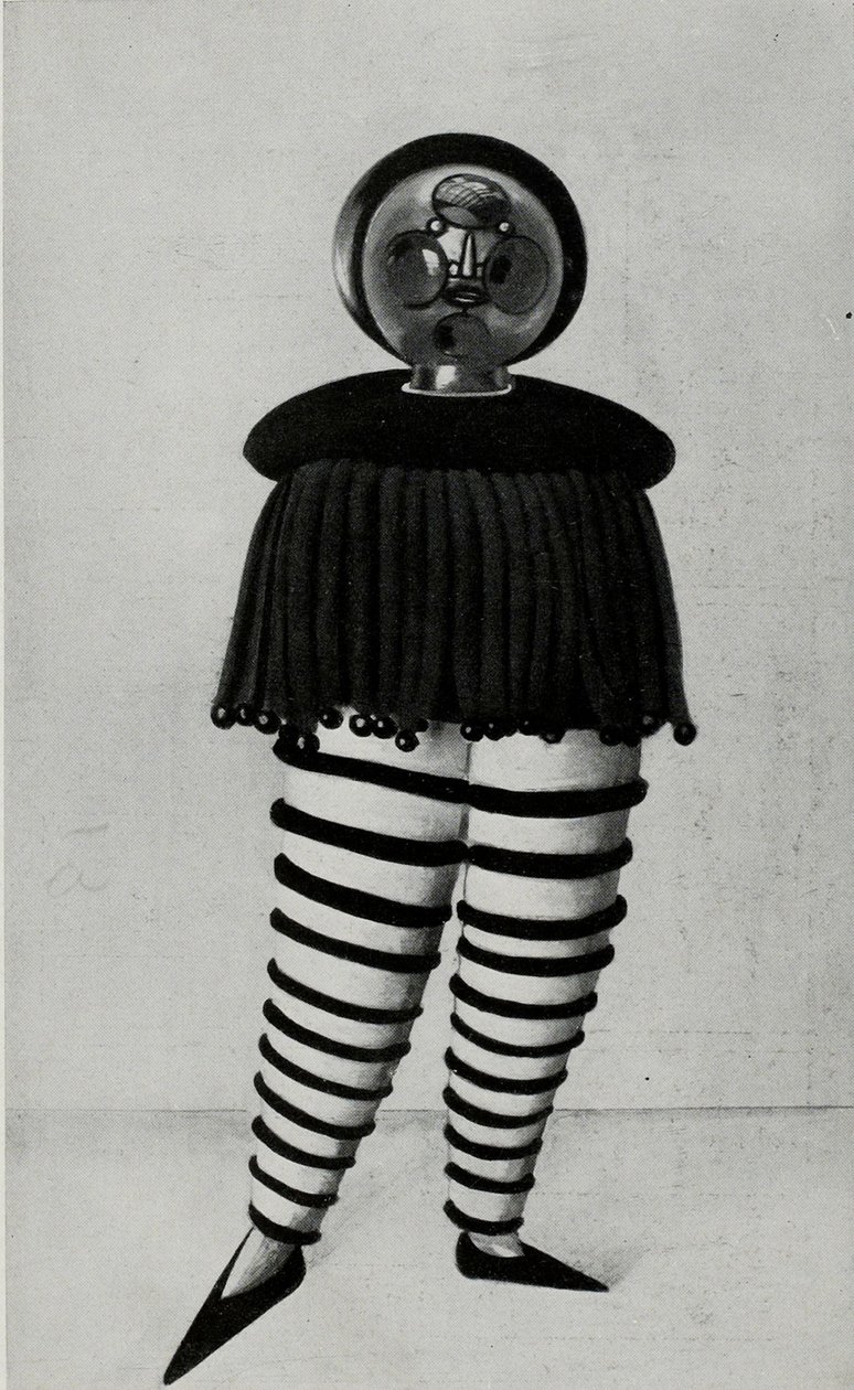 Fra Scenen i Bauhaus Scenen i Bauhaus, 1925. af Oskar Schlemmer