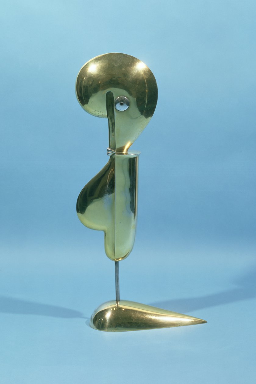 Grotesk abstrakt figur, 1923 (bronze) af Oskar Schlemmer