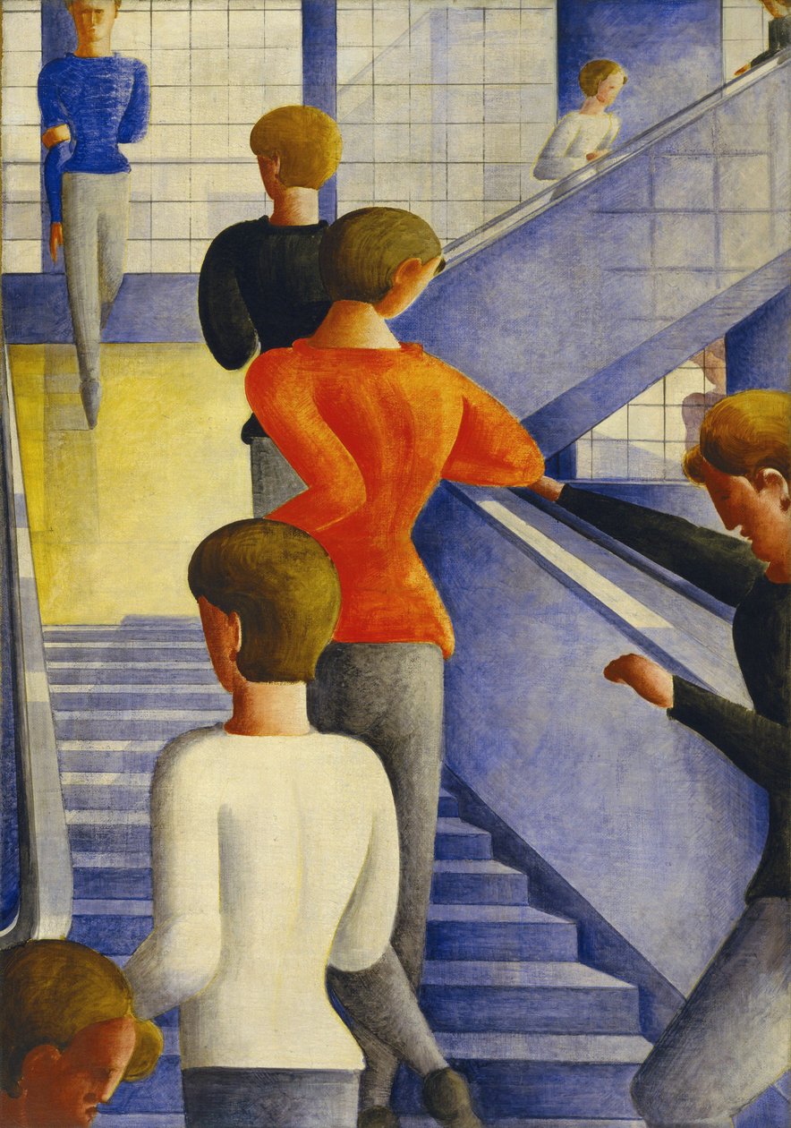 Bauhaus trappeopgangen af Oskar Schlemmer