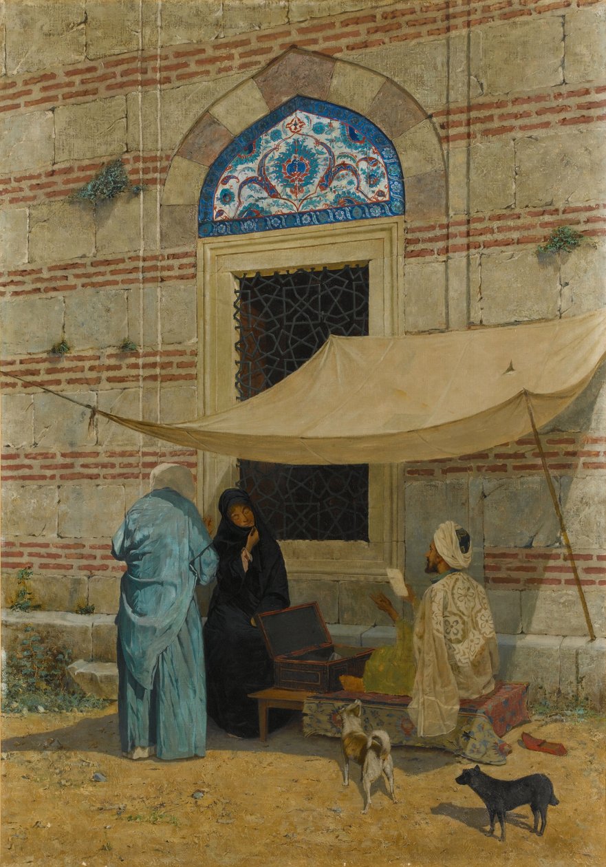 Arzuhalci, offentlig skriver af Osman Hamdi Bey
