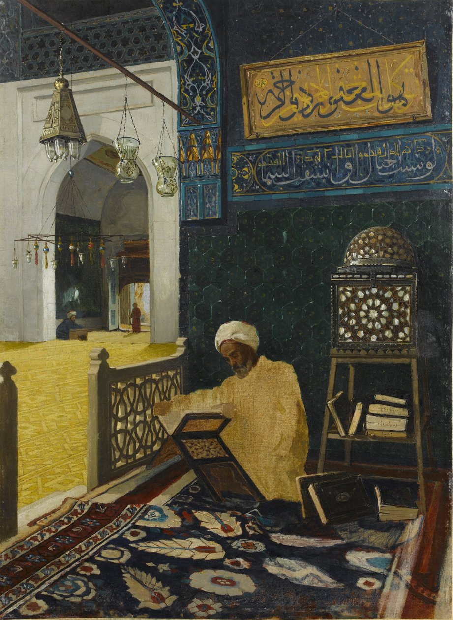 Kur’an Tilaveti, reciterer Koranen af Osman Hamdi Bey