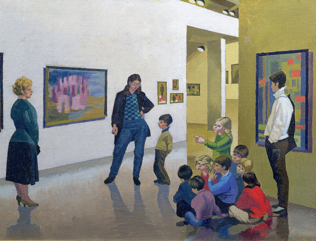 Kunstundervisningen, Calais af Osmund Caine