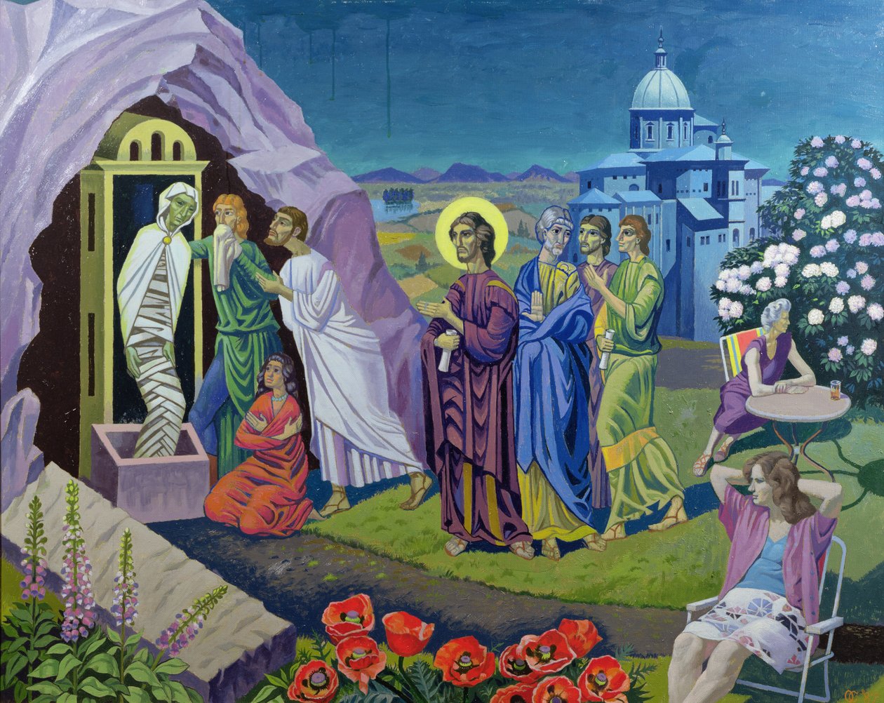 The Raising of Lazarus, 1987 af Osmund Caine