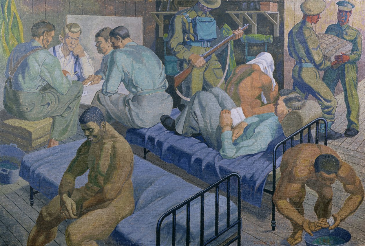 I Kasernen, 1989 af Osmund Caine