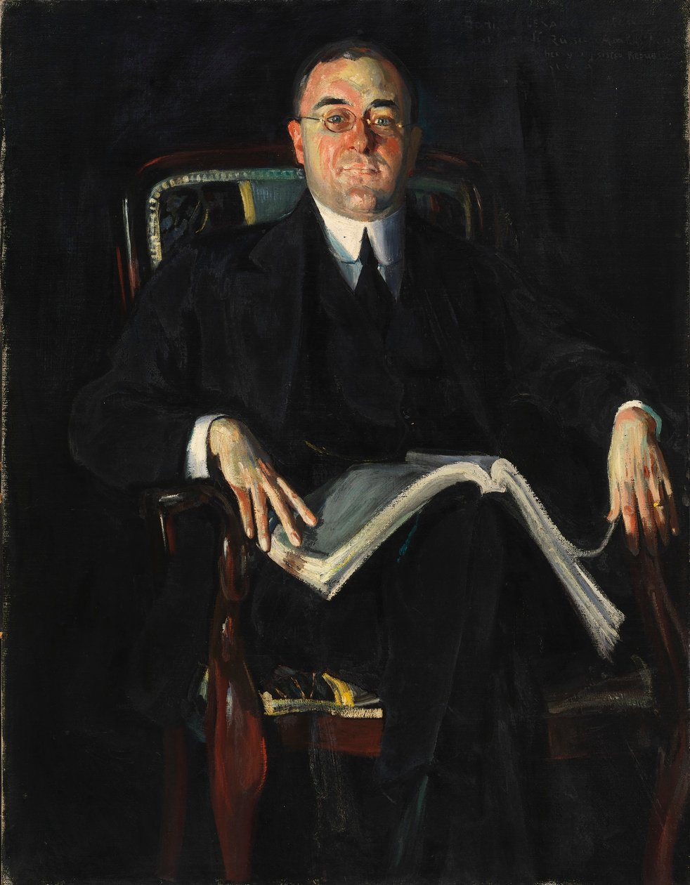 Boris Alexandrovich Bakhmeteff, russisk ambassadør af Ossip Perelma