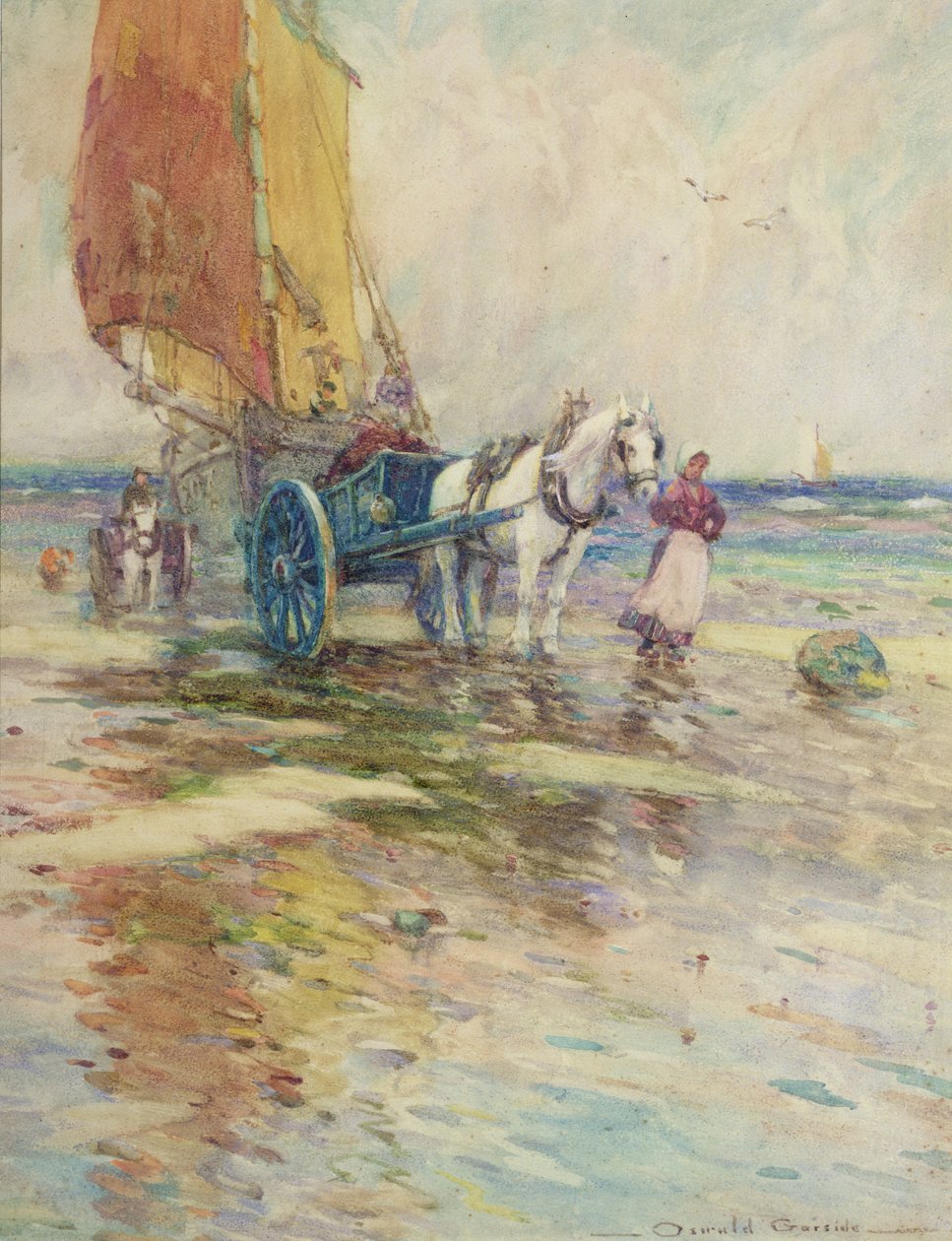 På stranden af Oswald Garside