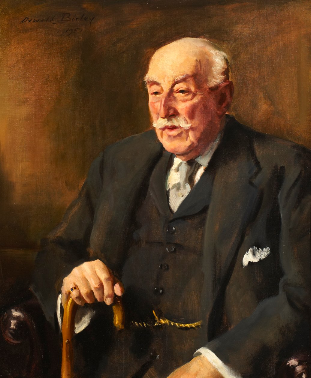 Alfred Waley af Oswald Hornby Joseph Birley