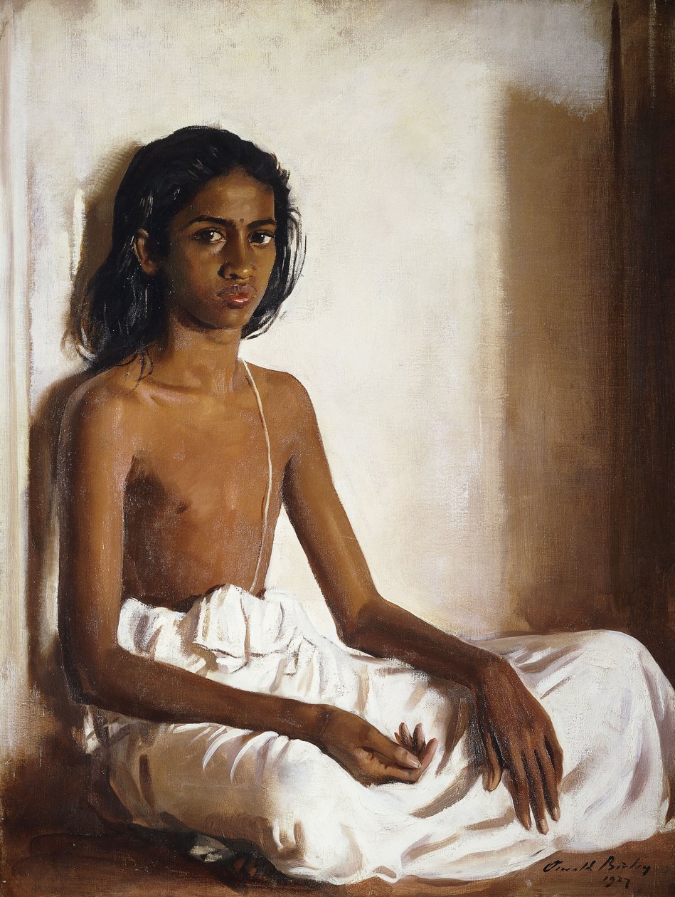 En indisk dreng af Oswald Hornby Joseph Birley
