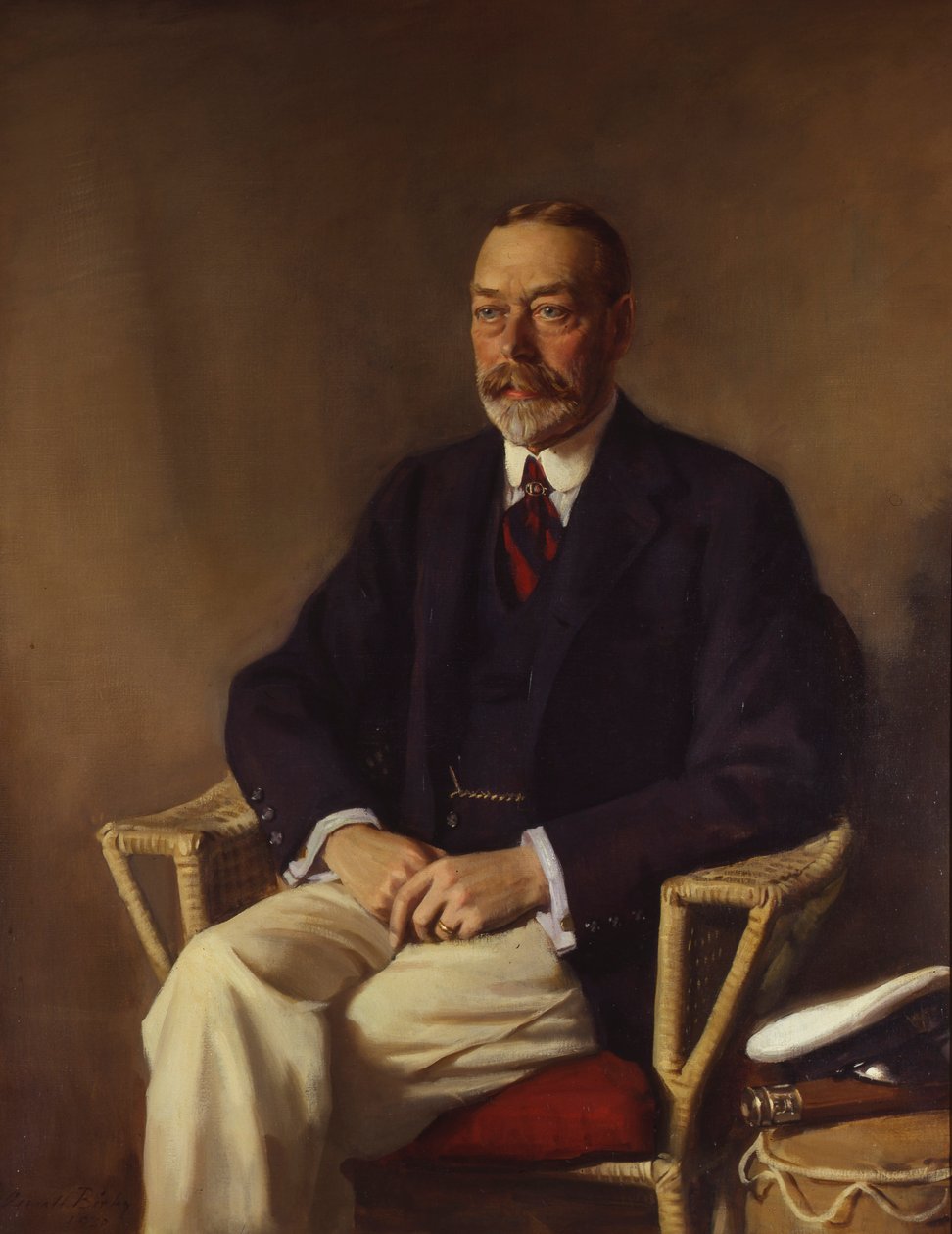 George V af Oswald Birley af Oswald Hornby Joseph Birley