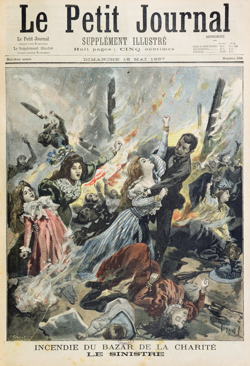 Brand ved Bazar de la Charite, 4. maj 1897, fra 