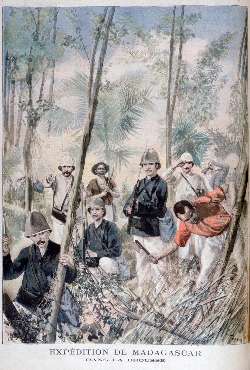 Madagaskar ekspedition, 1895 af Oswaldo Tofani