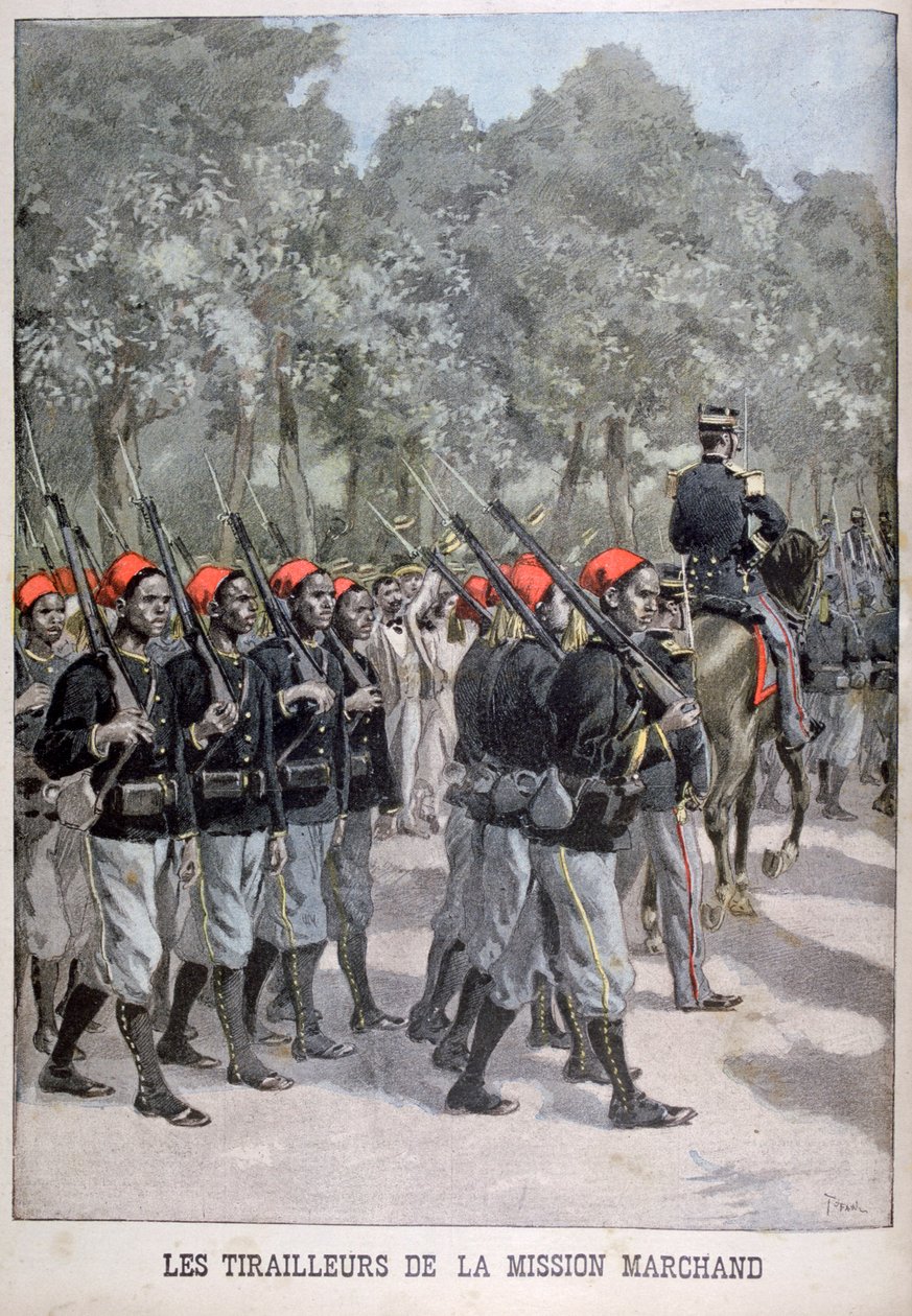 Riflemen, Frankrig, 1899 af Oswaldo Tofani
