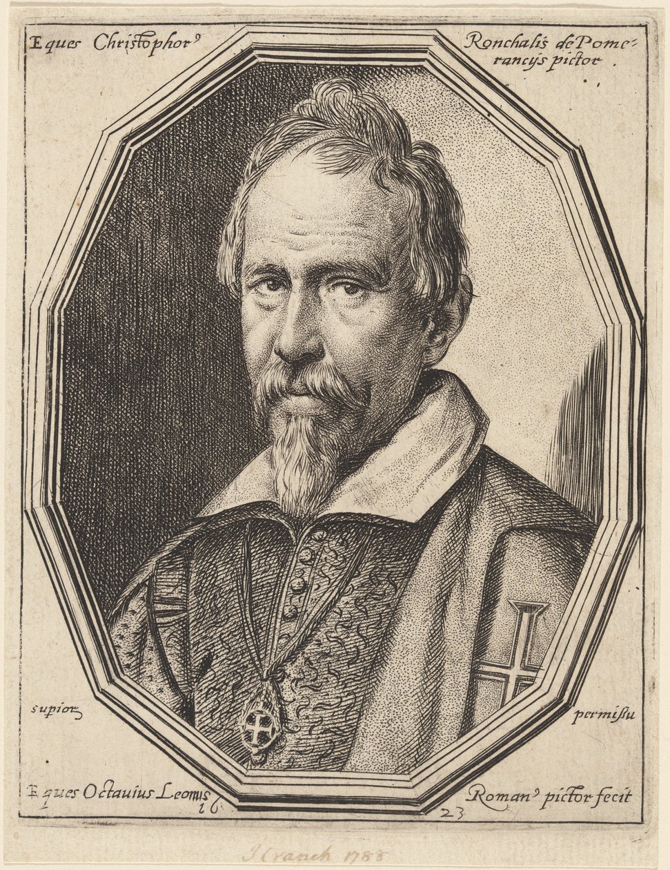 Cristoforo Roncalli af Ottavio Leoni