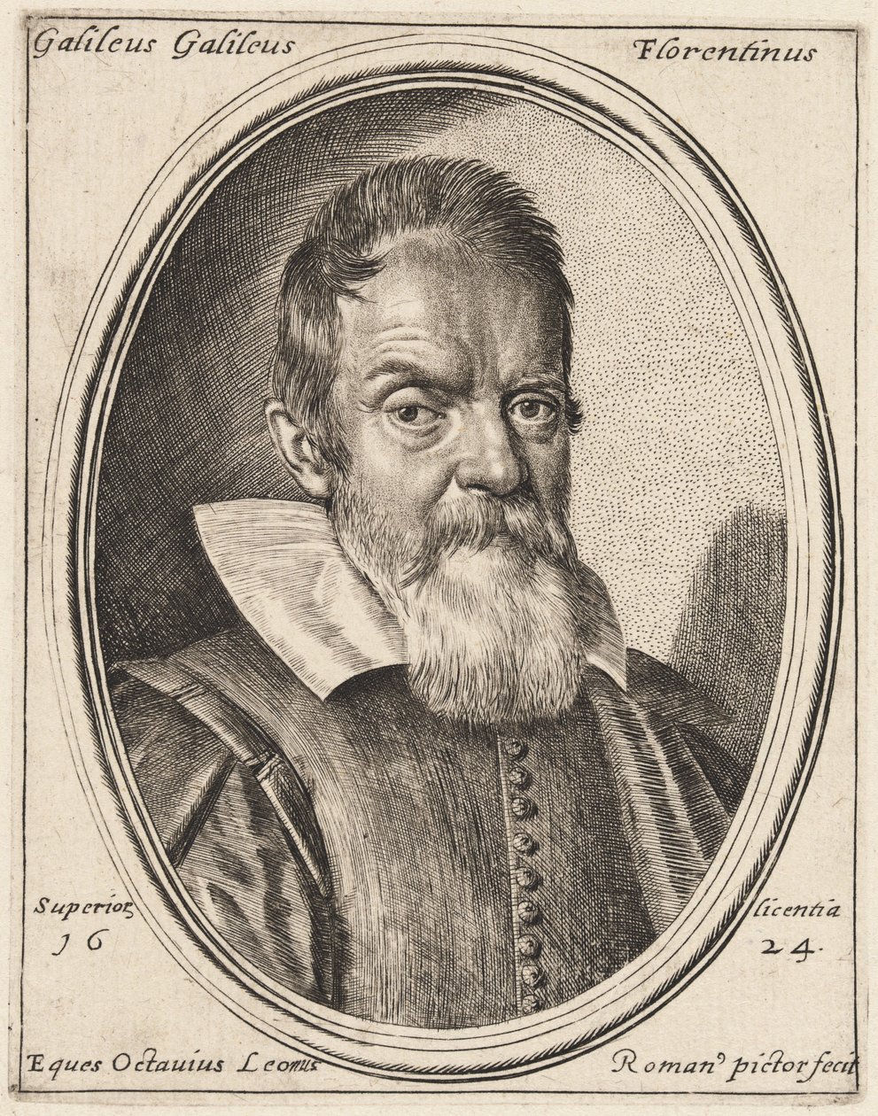 Galileo Galilei af Ottavio Leoni