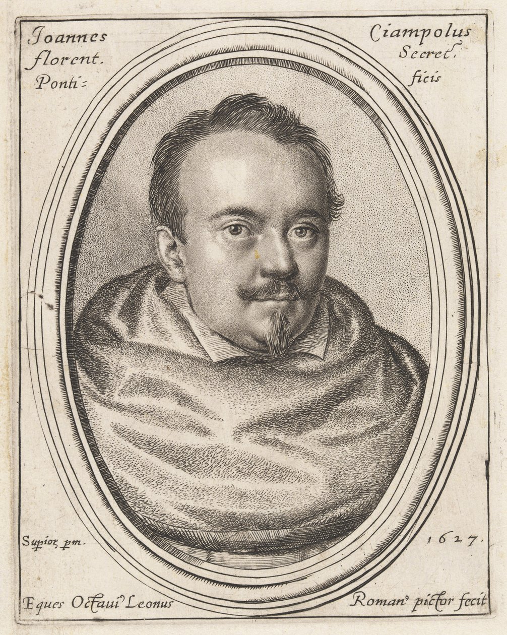 Giovanni Ciampoli, pavelig sekretær af Ottavio Leoni