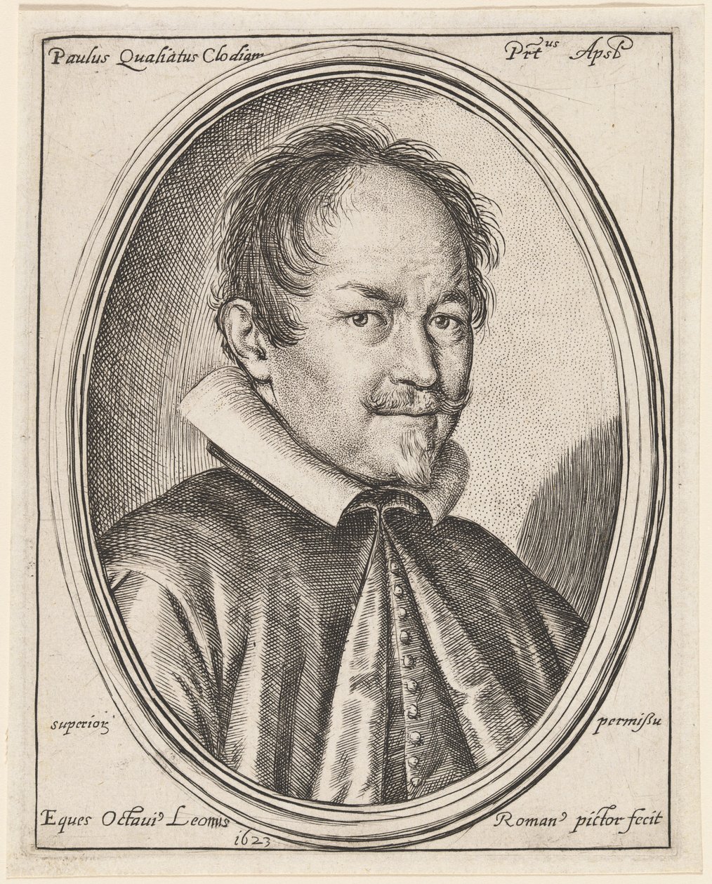 Paul Qualiatus Clodianus af Ottavio Leoni
