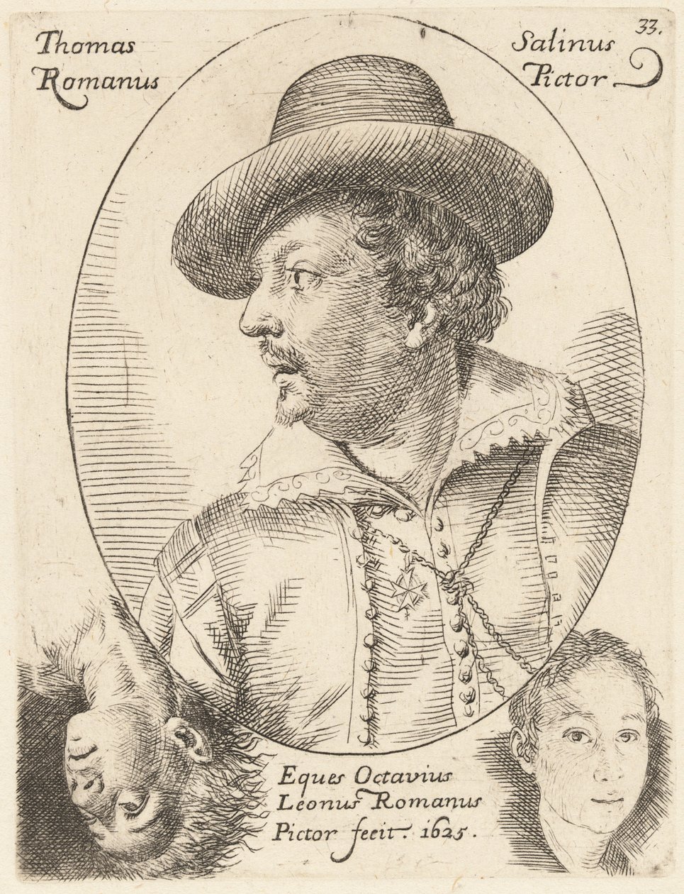 Tommaso Salini af Ottavio Leoni