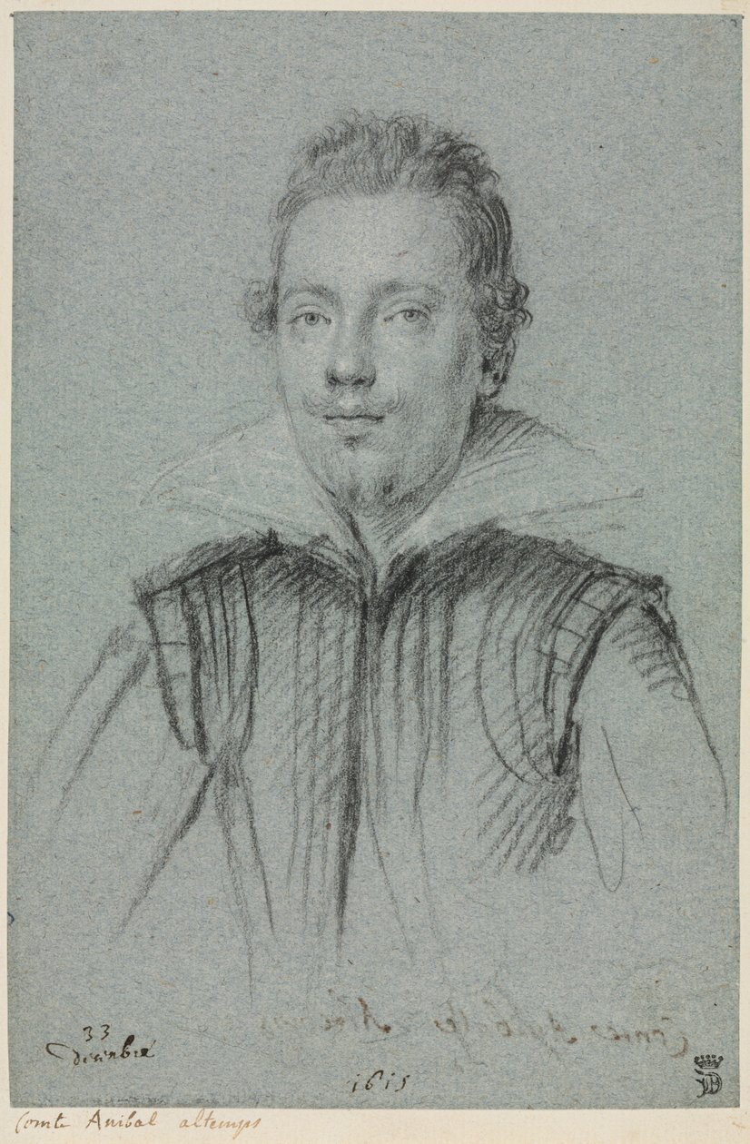 Grev Anibal Altemps, 1615. af Ottavio Mario Leoni