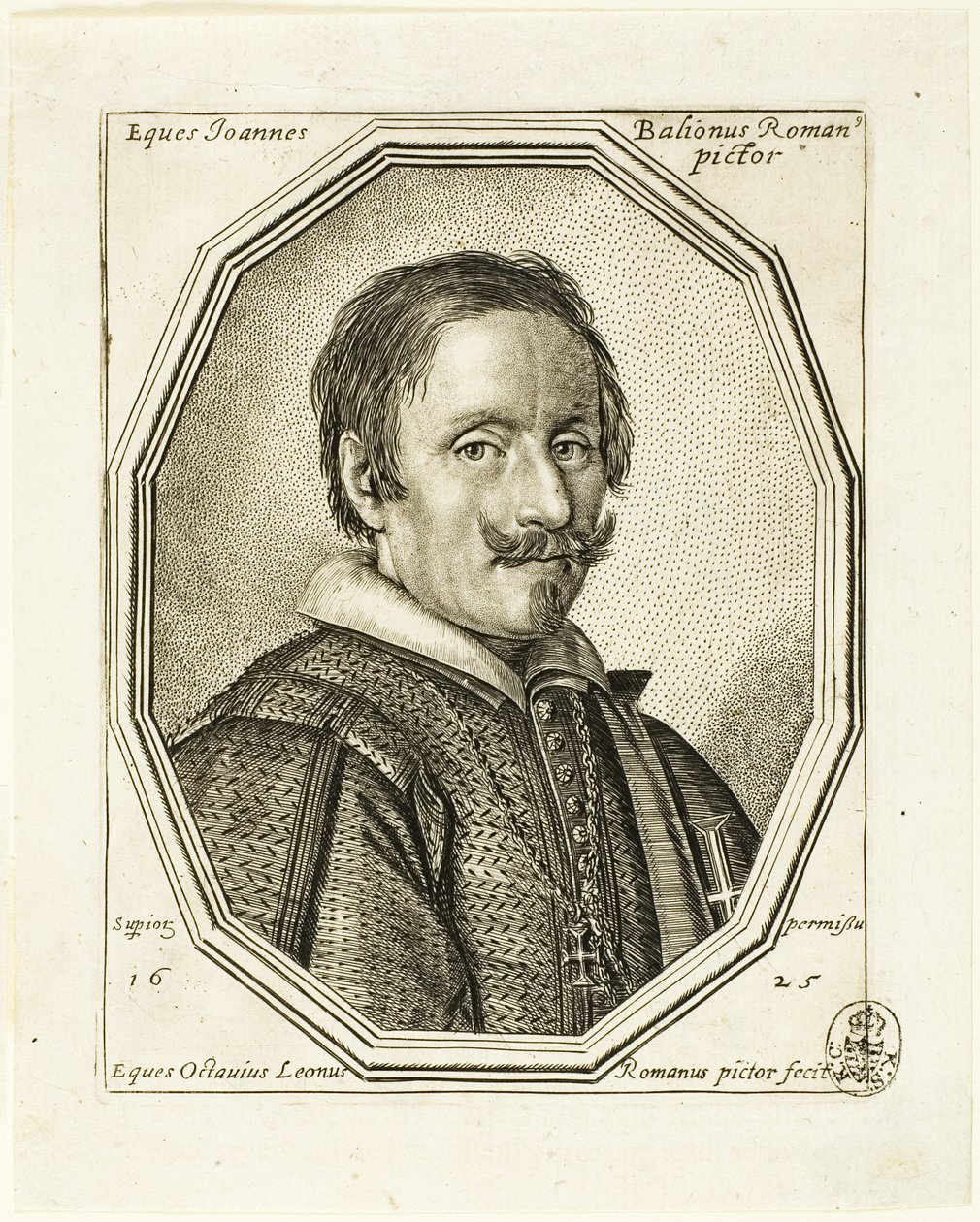 Giovanni Baglione af Ottavio Mario Leoni
