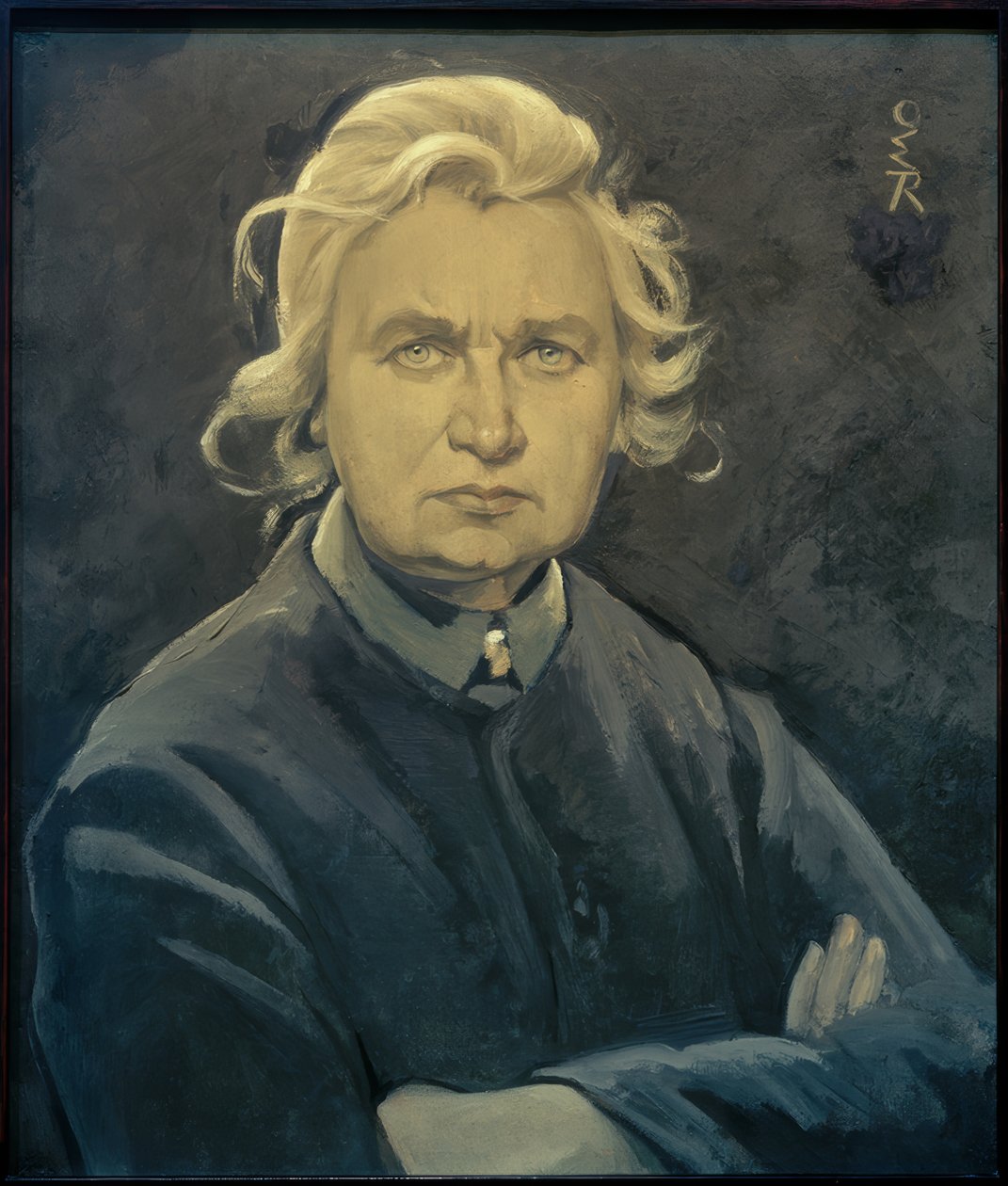 Ottilie W. Roederstein / selvportræt 1926 af Ottilie Roederstein