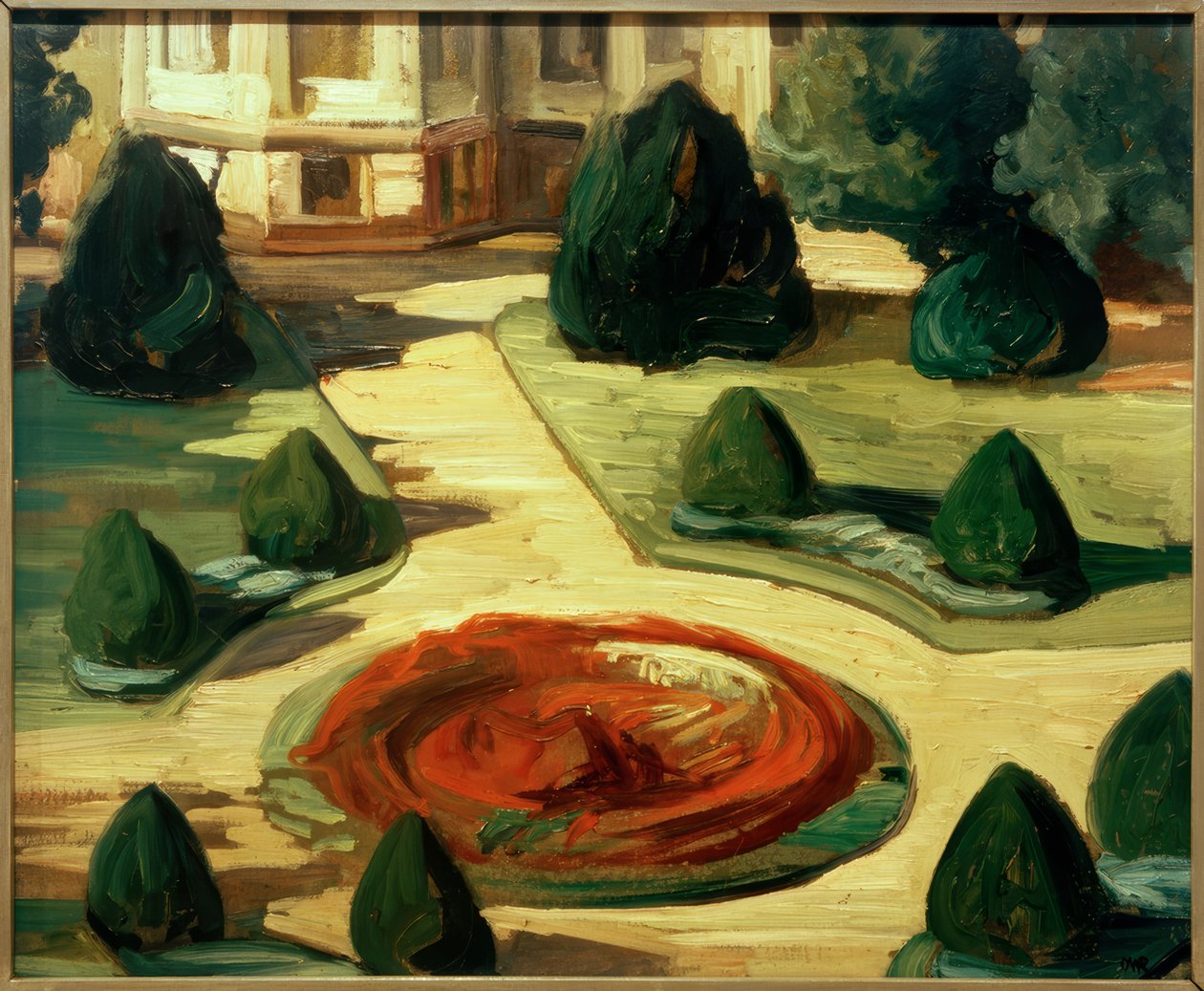 Undersøgelse fra Städelgarten af Ottilie Roederstein