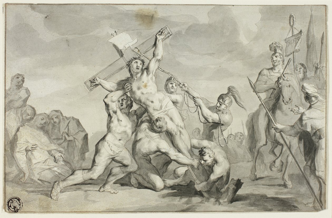 Opstandelsen af korset af Ottmar Elliger the Younger