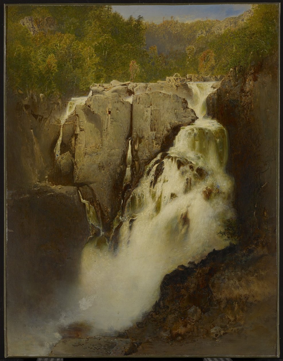 Falls of Ste. Anne, Quebec, 1865 af Otto Reinhold Jacobi