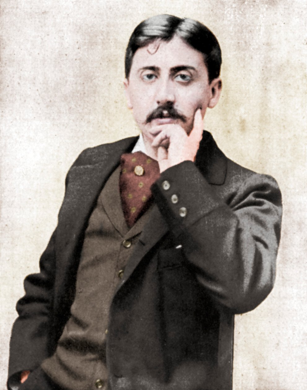 Marcel Proust, fransk intellektuel, romanforfatter, essayist og kritiker, slutningen af det 19.-begyndelsen af det 20. århundrede af Otto