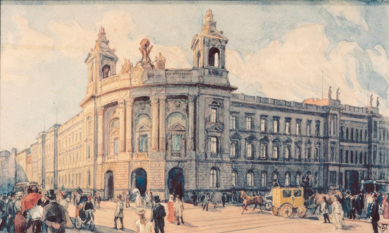 Reichs Postmuseum af Otto Antoine