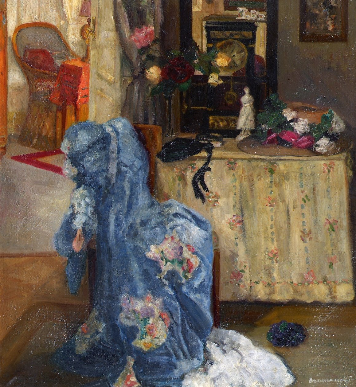 Interiør af Otto Bruenauer