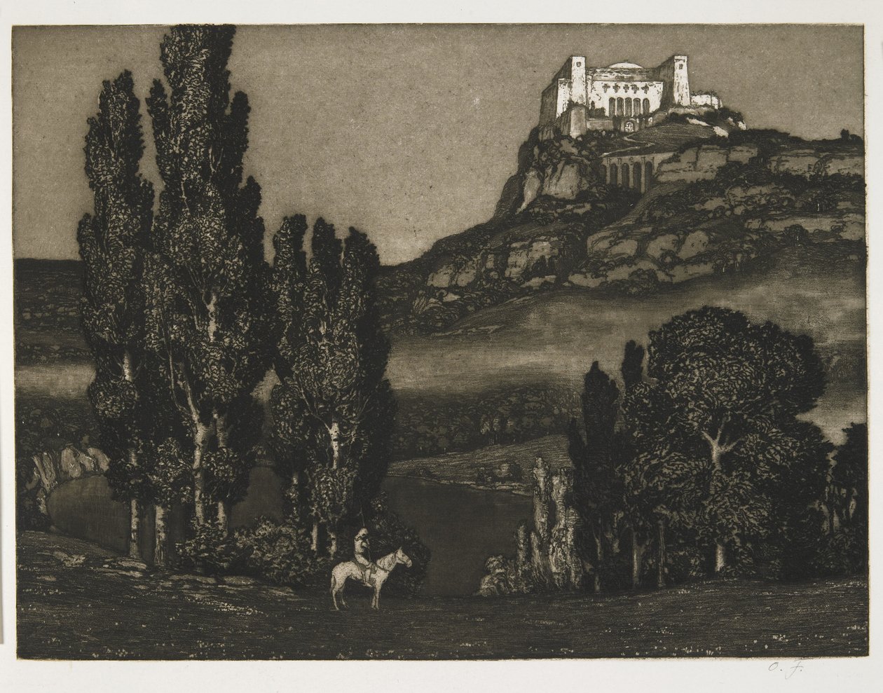 Gralsburg af Otto Fischer