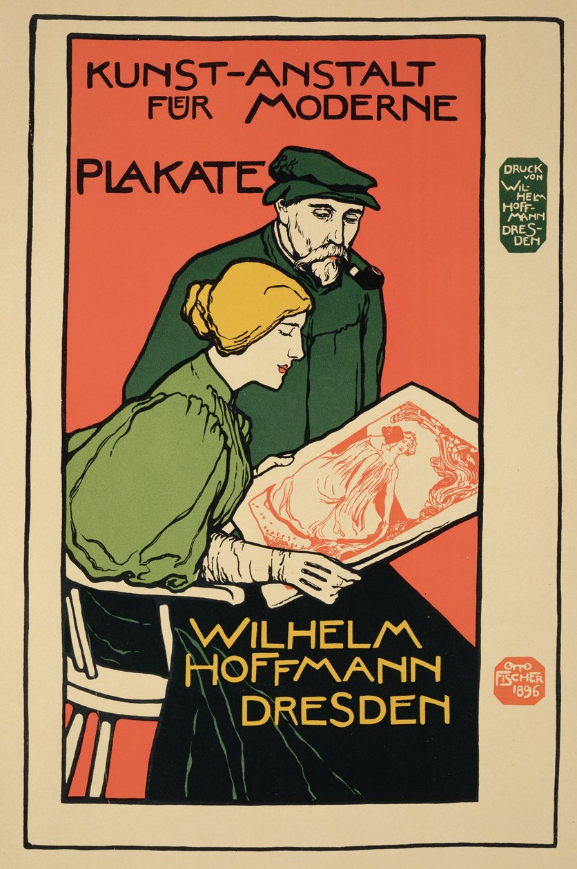 Gengivelse af en plakat, der reklamerer for 