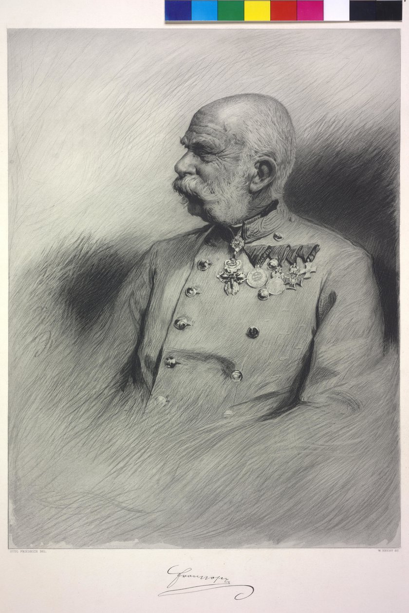 Kejser af Østrig Franz Joseph I af Otto Friedrich