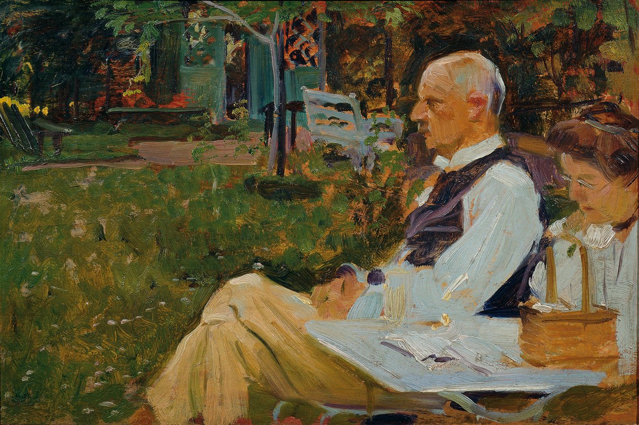 Heinrich (?) Triesch og hans hustru af Otto Friedrich