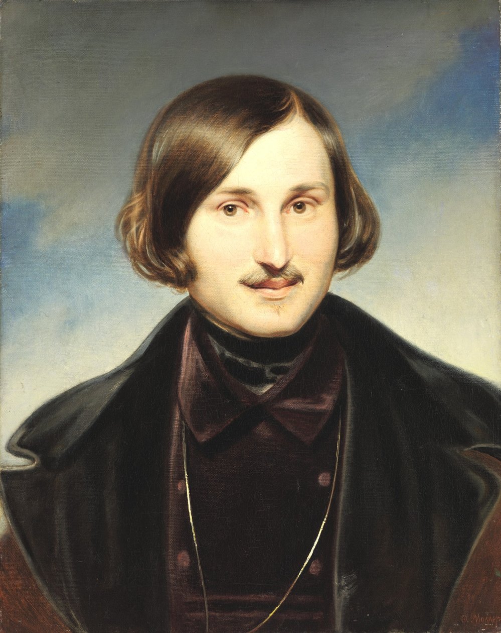 Portræt af Nikolai Gogol af Otto Friedrich Theodor von Moller