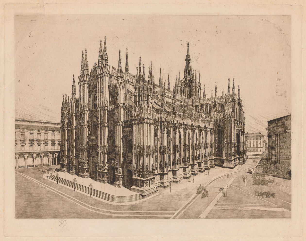 Katedralen, Milano af Otto H. Bacher