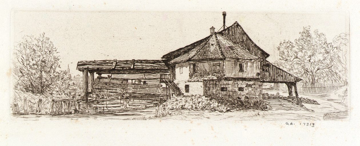 Donau, en gammel mølle af Otto H. Bacher