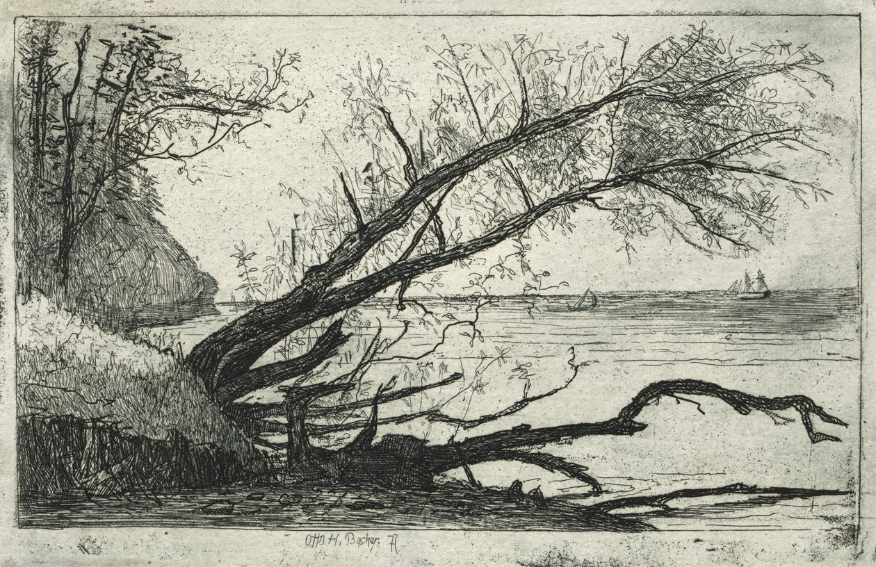 Lake Shore, Cleveland, 20. århundrede. af Otto H. Bacher