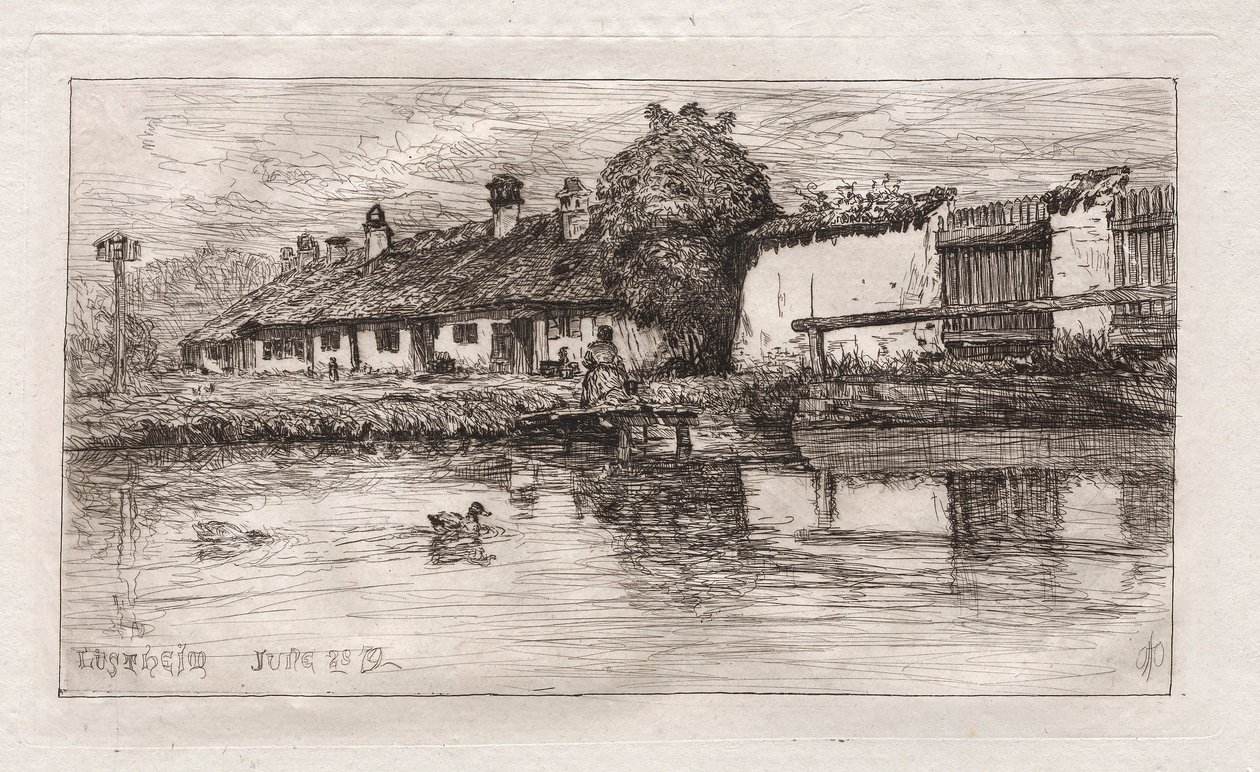 Lustheim, 1879. af Otto H. Bacher