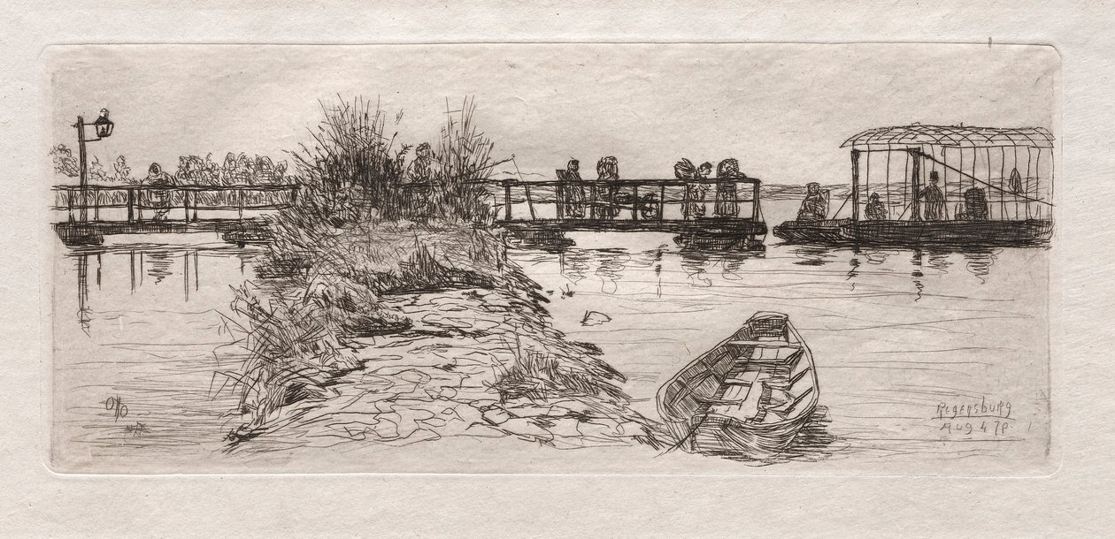 Regensburg, 1879. af Otto H. Bacher