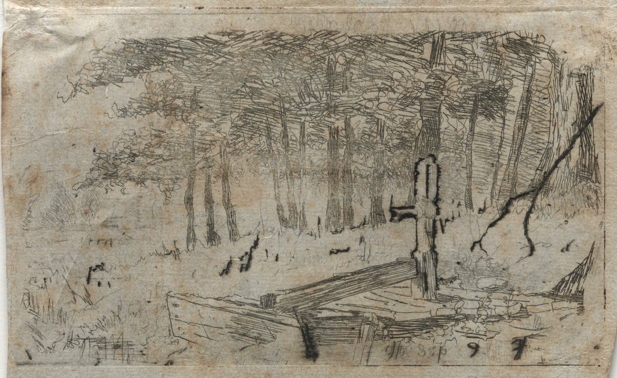 Lille undersøgelse af træer, 19.-20. århundrede. af Otto H. Bacher